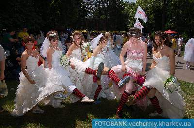 Парад невест в Харькове