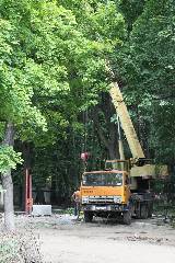 В парке имени Горького идут масштабные ремонтные работы