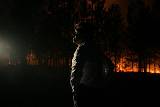 Президент Украины тушит пожар