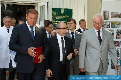 Визит премьер-министра Украины Николая Азарова в Харьков