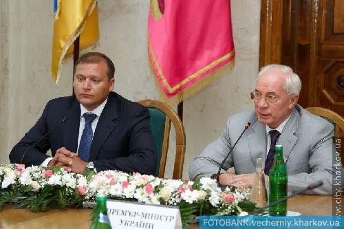 Визит премьер-министра Украины Николая Азарова в Харьков