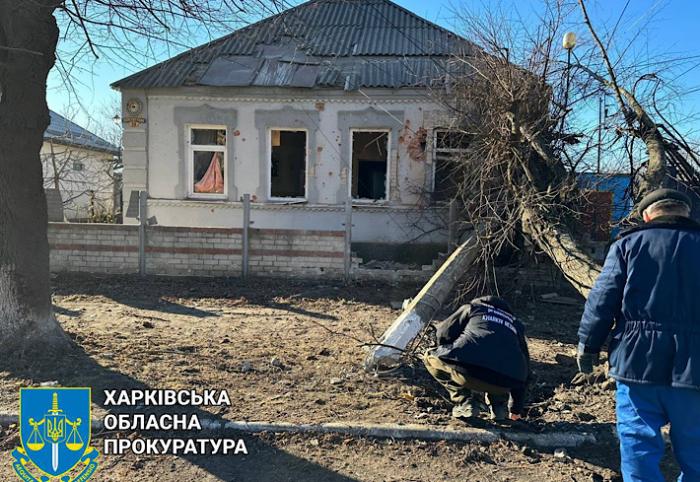 На Харківщині п’ятеро людей поранено через артилерійський обстріл 24 січня 