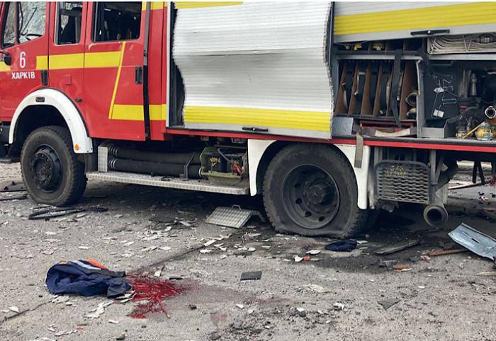 Внаслідок атаки «шахедами» у Харкові загинули троє рятувальників