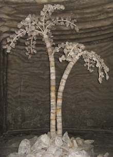 Соляная пальма, изготовленная артемовскими умельцами
