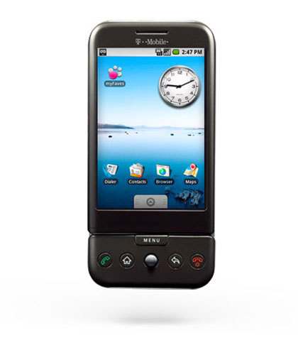 Телефон на базе Google Android под названием T-Mobile G1